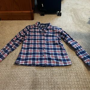 Blue flannel
